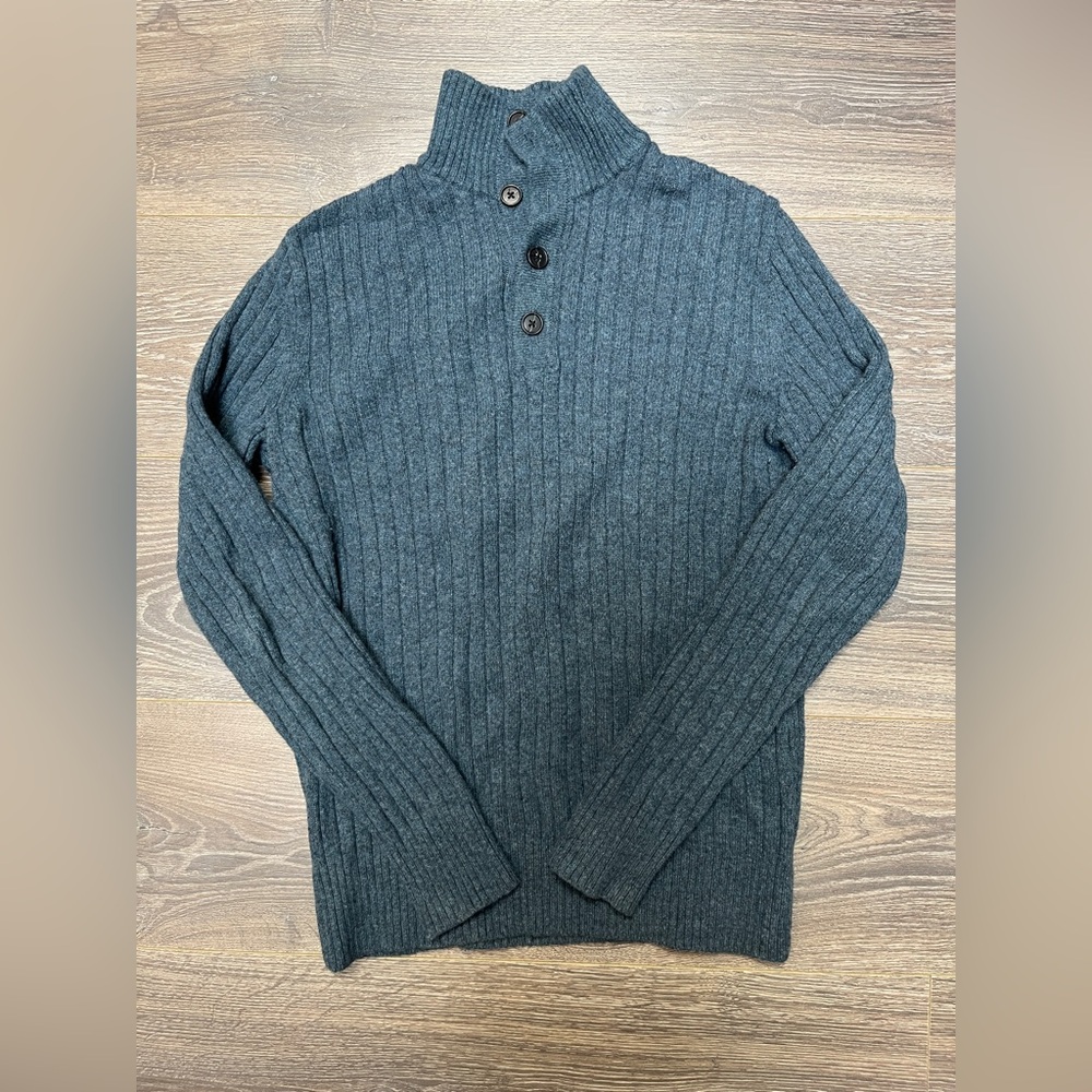 Banana Republic Men's Turtleneck Sweater - Deep Teal